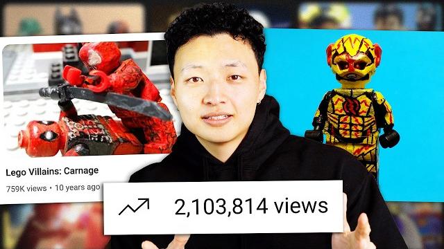 Reacting to my old lego superhero animations Reacting to my old lego superhero animations
