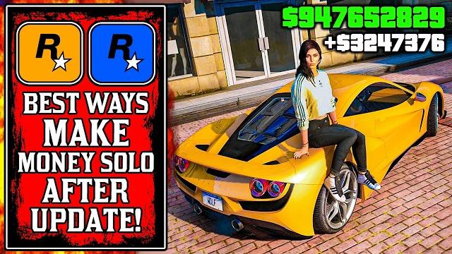 This is so simple! the best ways to make millions solo after update in gta online! (gta5 fast money) This is so simple! the best ways to make millions solo after update in gta online! (gta5 fast money)