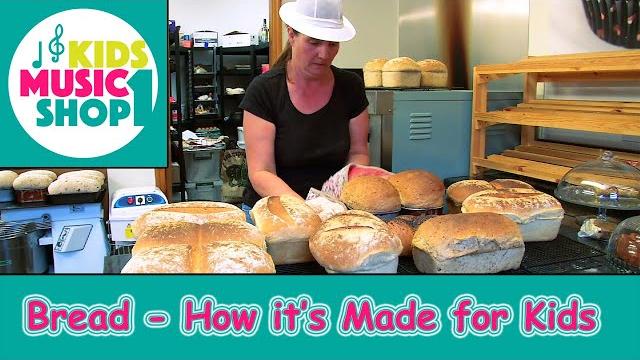 Bread - how it's made for kids Bread - how it's made for kids
