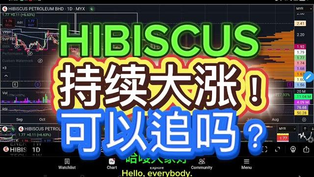 Hibiscus 持续大涨!可以追吗?教你一招!中英文字幕 Hibiscus 持续大涨!可以追吗?教你一招!中英文字幕