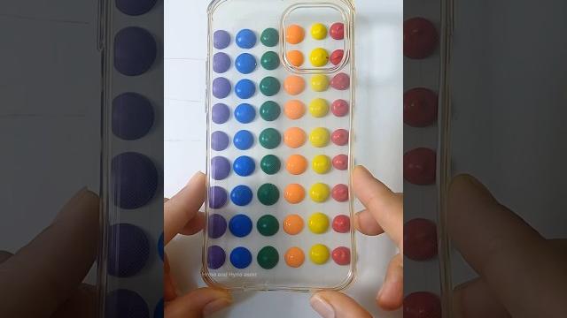 Satisfying phone case painting with rainbow colour || #art #drawing #painting #satisfying #shorts Satisfying phone case painting with rainbow colour || #art #drawing #painting #satisfying #shorts