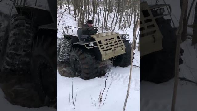 Вездеход - каракат тайга 4x4 | снежная канава Вездеход - каракат тайга 4x4 | снежная канава