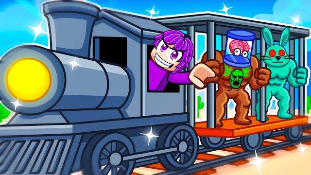 I turned my train into a monster cage in dead rails! I turned my train into a monster cage in dead rails!