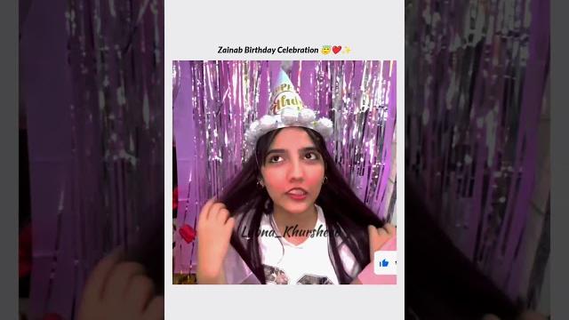 Zainab birthday celebration |#sistrology Zainab birthday celebration |#sistrology
