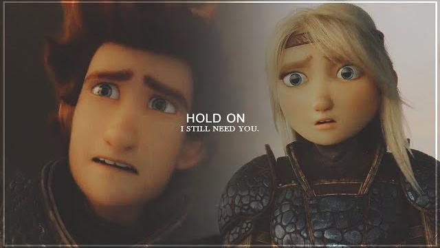 Hiccup and astrid ~ hold on Hiccup and astrid ~ hold on