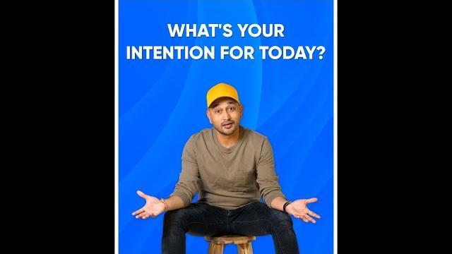 Set your daily intention #shorts Set your daily intention #shorts