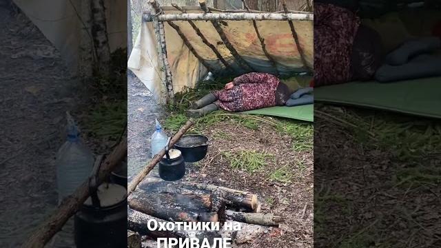 Ночевать в тайге по старинке Ночевать в тайге по старинке