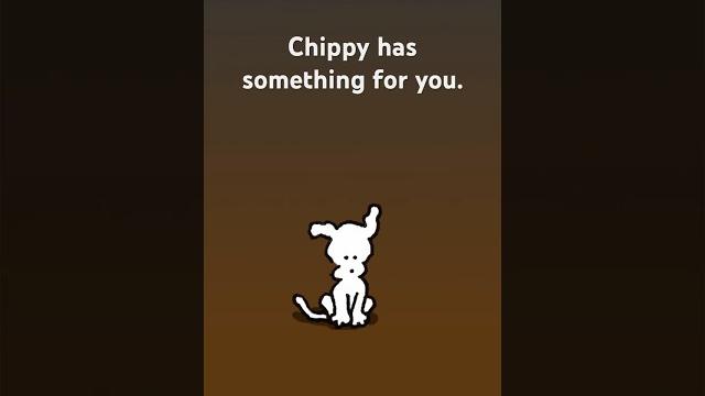 Chippy has something for you. Chippy has something for you.