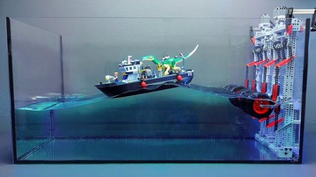 Sinking lego ships Sinking lego ships
