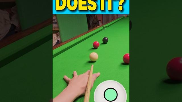 Snooker practice break lucky gopro headcam pov Snooker practice break lucky gopro headcam pov