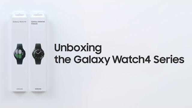 Galaxy watch4 series: official unboxing | samsung Galaxy watch4 series: official unboxing | samsung