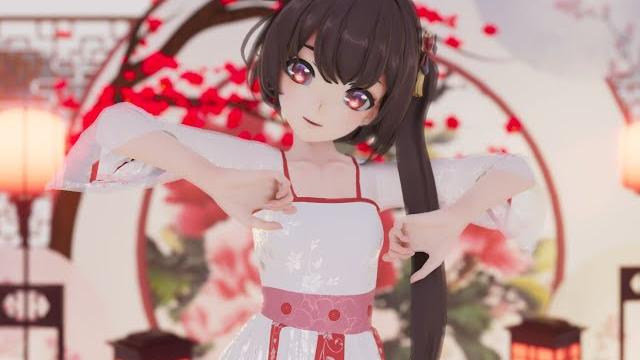 ️【vtuber mmd/4k/60fps】泠鸢yousa【大喜】️ ️【vtuber mmd/4k/60fps】泠鸢yousa【大喜】️
