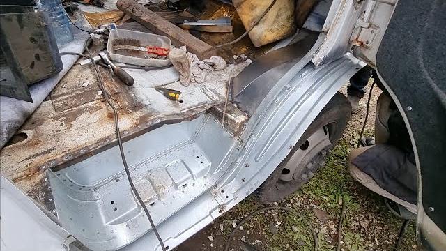 Замена порогов на газели. прощай пена) Замена порогов на газели. прощай пена)