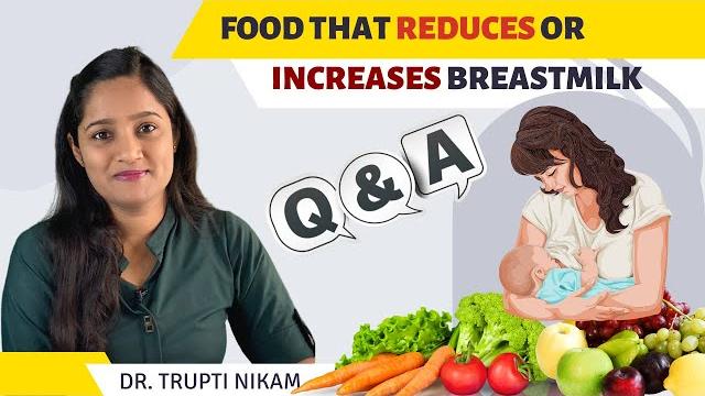 Food that reduces or increases breast milk supply | q & a on food and breast milk supply Food that reduces or increases breast milk supply | q & a on food and breast milk supply