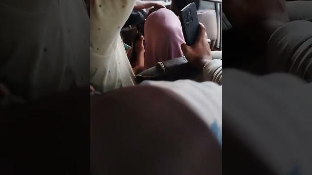 Bangladeshi girl touching in bus.. Bangladeshi girl touching in bus..
