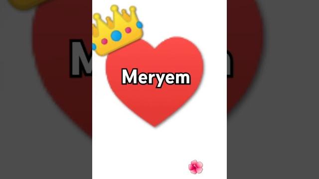 Meryem ️ Meryem ️