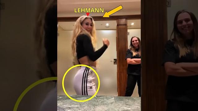 Lamine yamal & alisha lehmann dancing moments Lamine yamal & alisha lehmann dancing moments