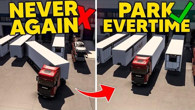 How to park a single trailer in ets2/ats? How to park a single trailer in ets2/ats?