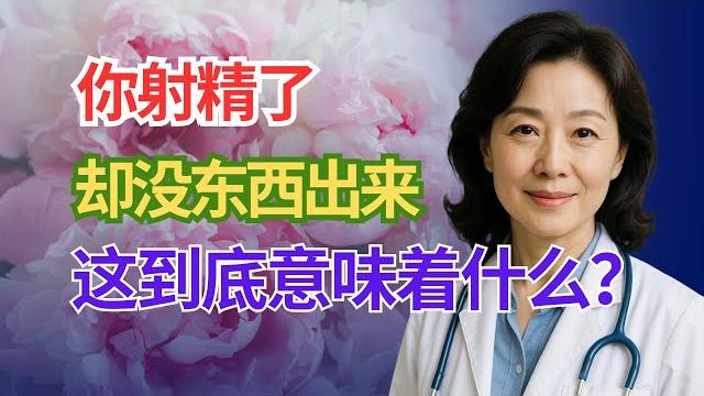 当你射精却没有精子时意味着什么|女医生的深度解析 当你射精却没有精子时意味着什么|女医生的深度解析