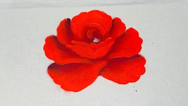 Learn how to paint red roses Learn how to paint red roses