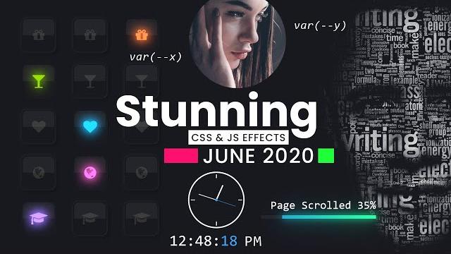 Stunning css & javascript effects | june 2020 Stunning css & javascript effects | june 2020