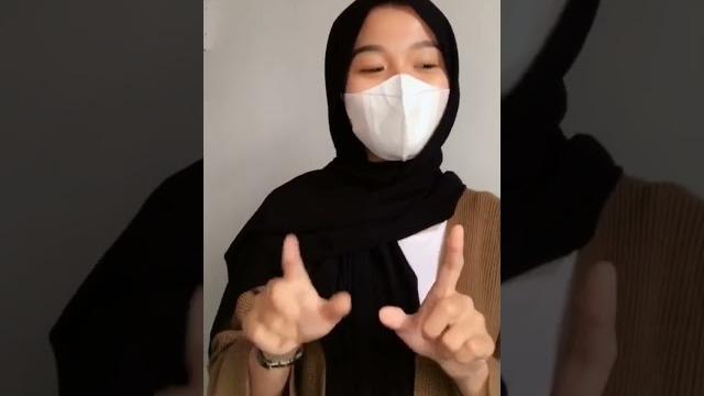 Joget ala hijabers cantik Joget ala hijabers cantik