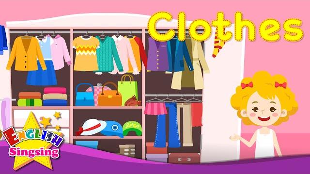 Clothes - clothing - kids vocabulary - learn english for kids - english educational video Clothes - clothing - kids vocabulary - learn english for kids - english educational video