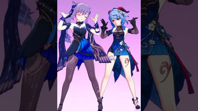 天天天国地狱国【genshin impact mmd】keqing / ganyu 天天天国地狱国【genshin impact mmd】keqing / ganyu