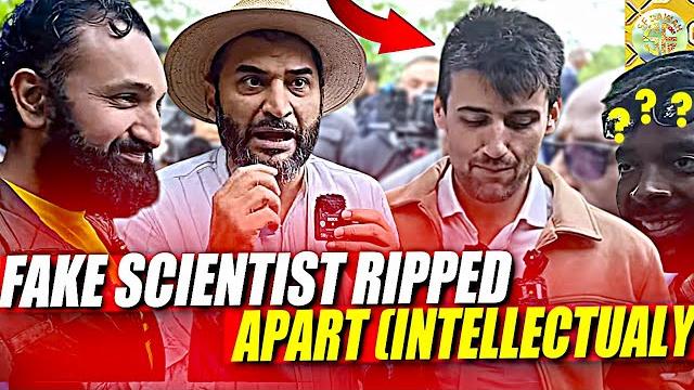 Fake scientist ripped apart by two muslims(intellectually) adnan rashid saboor | speaker's corner Fake scientist ripped apart by two muslims(intellectually) adnan rashid saboor | speaker's corner