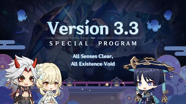 Version 3.3 special program|genshin impact Version 3.3 special program|genshin impact