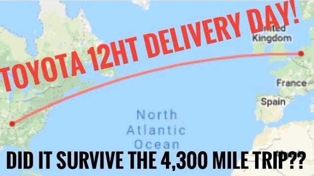 Toyota 12ht diesel delivery day! Toyota 12ht diesel delivery day!