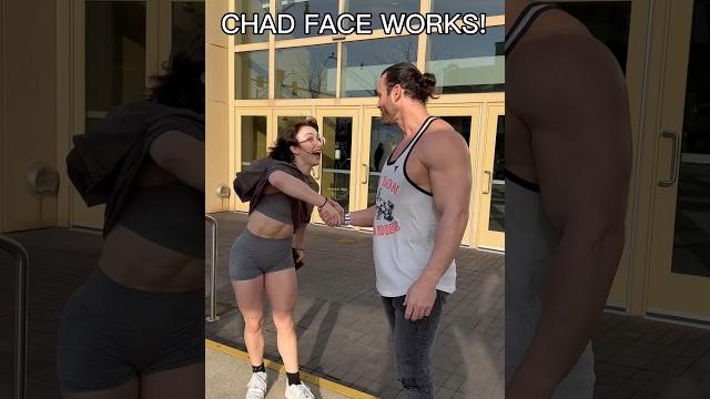 Chad face is a cheat code @theleanbeefpatty @imkeithholland #gigachad #sigma #comedy Chad face is a cheat code @theleanbeefpatty @imkeithholland #gigachad #sigma #comedy