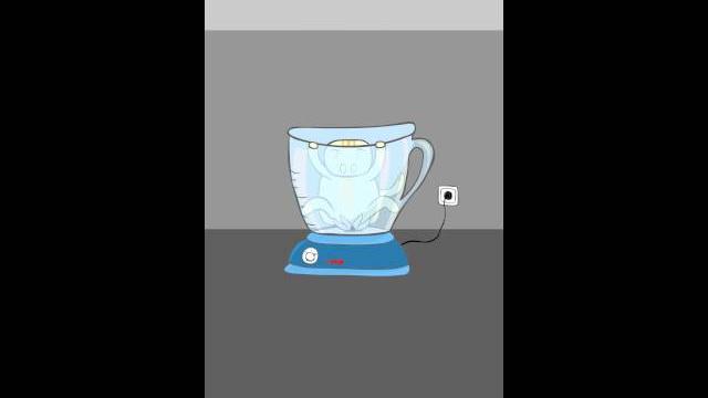 Caesar the cat vs. blender Caesar the cat vs. blender
