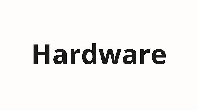 How to pronounce hardware How to pronounce hardware