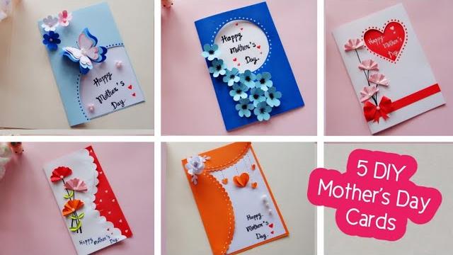 5 diy mother's day greeting cards/easy and beautiful card | ทำการ์ดวันแม่ 5 แบบน่ารักๆ 5 diy mother's day greeting cards/easy and beautiful card | ทำการ์ดวันแม่ 5 แบบน่ารักๆ