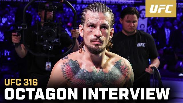 Sean o'malley octagon interview | ufc 316 Sean o'malley octagon interview | ufc 316