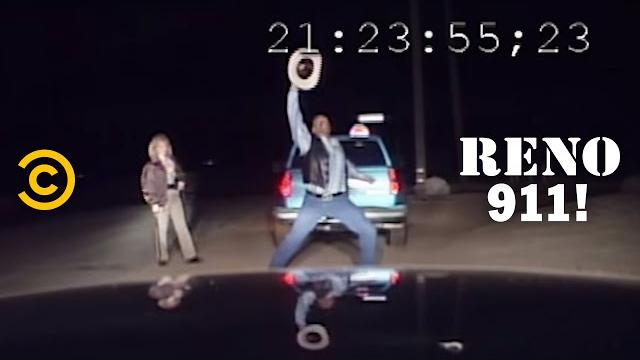 Reno 911! - drunk catwalk Reno 911! - drunk catwalk