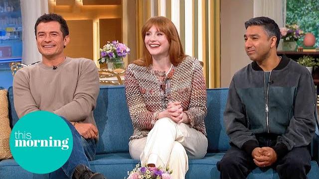 Orlando bloom, bryce dallas howard & nick mohammed talk new crime thriller! | this morning Orlando bloom, bryce dallas howard & nick mohammed talk new crime thriller! | this morning