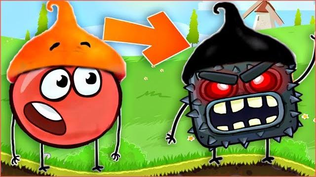Красный шарик ! новая веселая игра ! развивающая ! Красный шарик ! новая веселая игра ! развивающая !