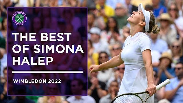 The best of simona halep | wimbledon 2022 The best of simona halep | wimbledon 2022