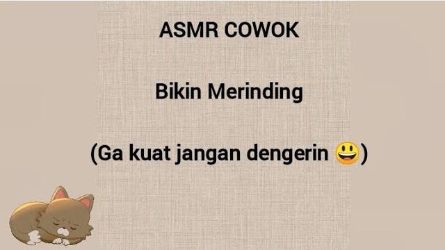 Asmr cowok - bikin merinding (yang ga kuat jangan dengerin ) Asmr cowok - bikin merinding (yang ga kuat jangan dengerin )