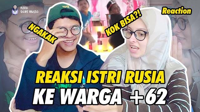 Reaksi istri rusia liat kelakuan bocil +62 Reaksi istri rusia liat kelakuan bocil +62