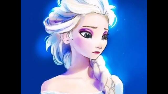 Elsa and anna sad version Elsa and anna sad version