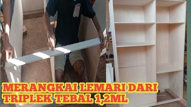Cara membuat lemari dari triplek tebal 1,2ml. part 1 Cara membuat lemari dari triplek tebal 1,2ml. part 1