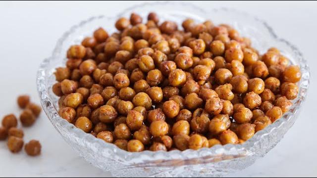 Crispy roasted chickpeas recipe Crispy roasted chickpeas recipe