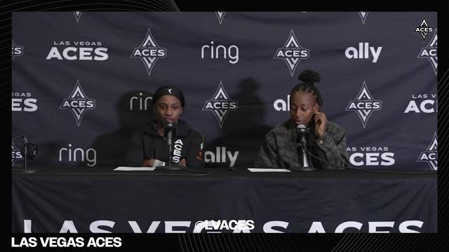 Las vegas aces vs dallas wings postgame Las vegas aces vs dallas wings postgame