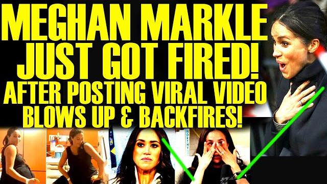 Meghan markle just got fired! after posting viral video & facing major backlash! this is pathetic Meghan markle just got fired! after posting viral video & facing major backlash! this is pathetic