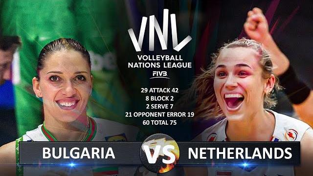 Bulgaria vs netherlands | women's vnl 2025 Bulgaria vs netherlands | women's vnl 2025