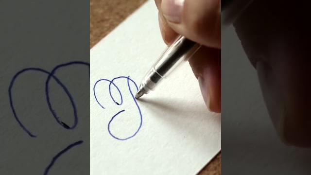 Пишем обычной ручкой) #каллиграфия #copperplate Пишем обычной ручкой) #каллиграфия #copperplate