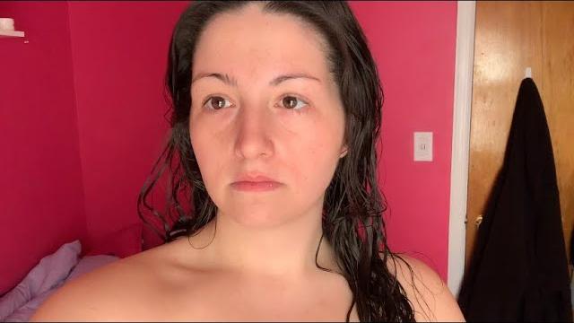 Naked shower routine Naked shower routine